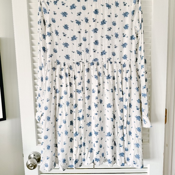 NWT Sezane Aurora Dress "Blue Rose" size 2/ 34/ UK 6 Sold Out - Picture 8 of 11